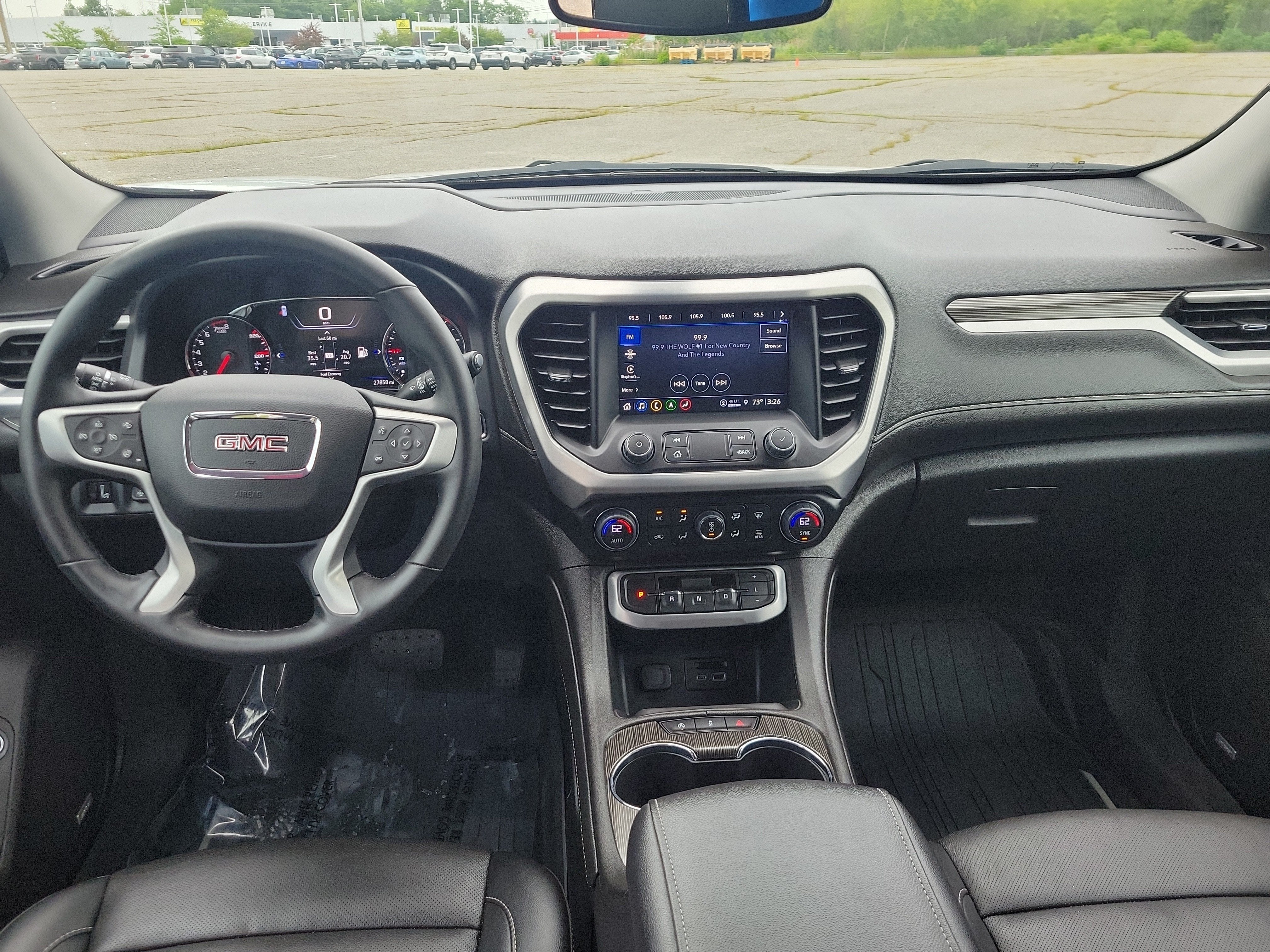 2023 GMC Acadia — rear three-quarter view