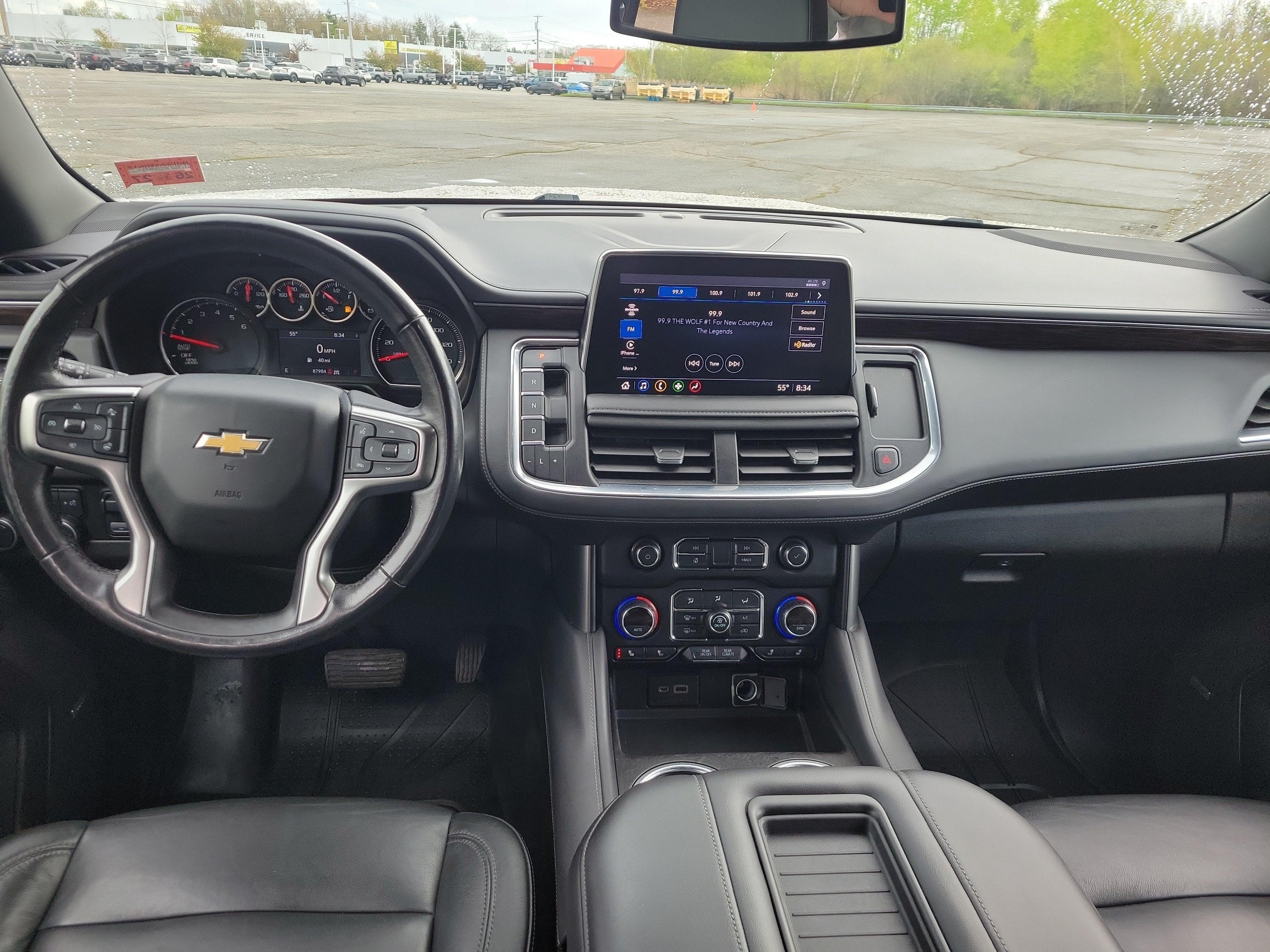 2021 Chevrolet Tahoe — rear three-quarter view