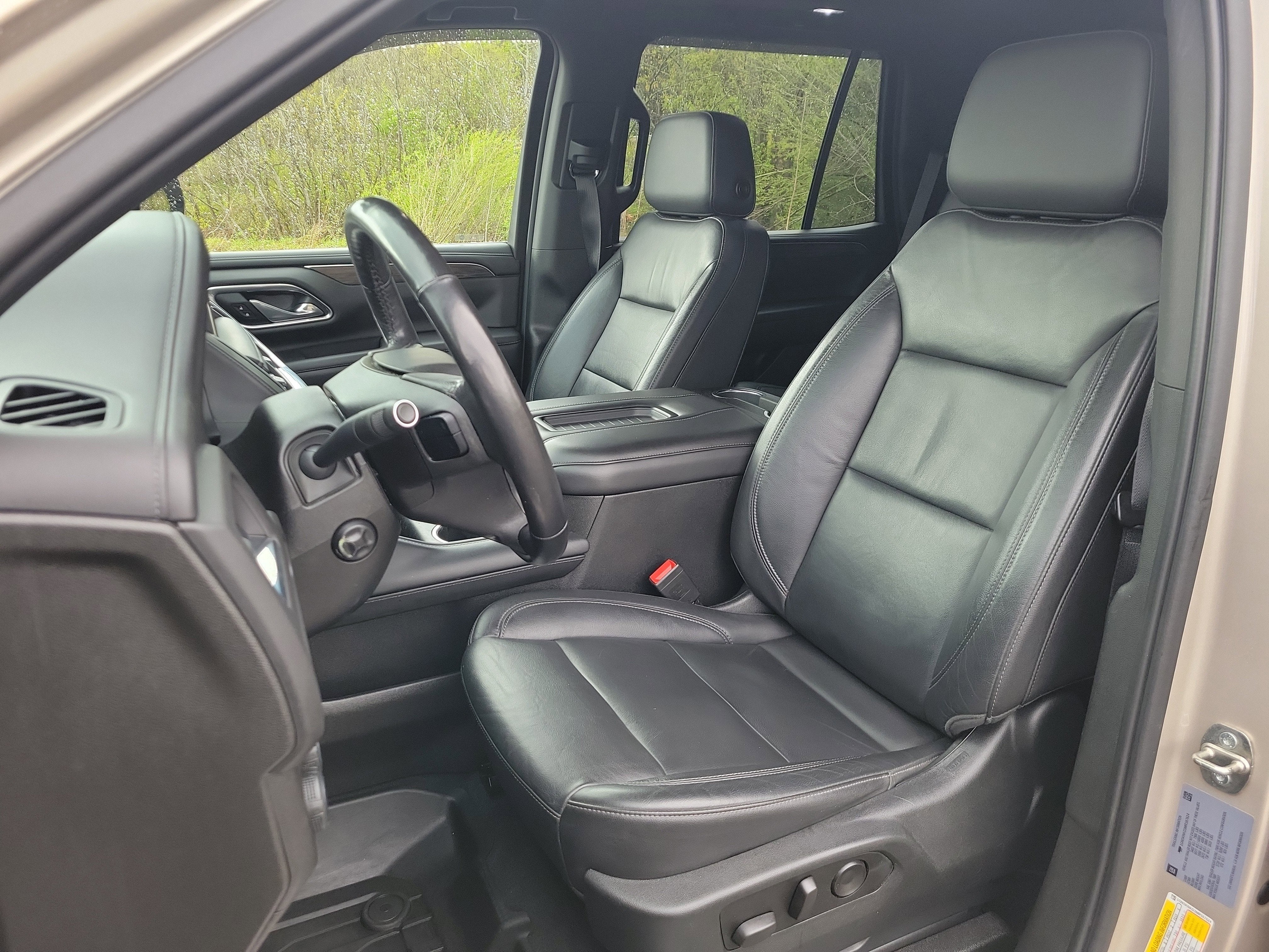 2021 Chevrolet Tahoe — interior view