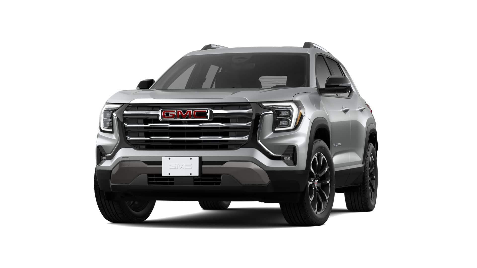 2026 GMC Terrain Elevation in Sterling Metallic — front three-quarter view