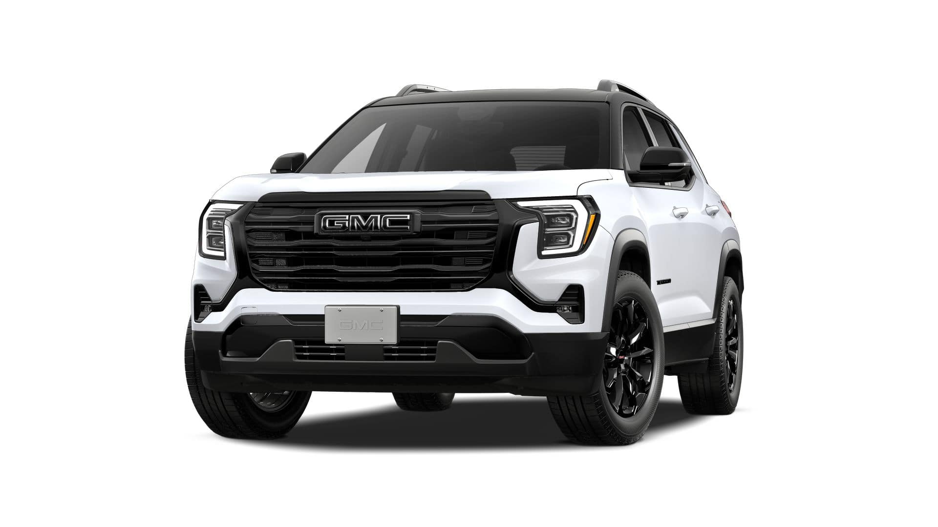 2027 GMC Terrain AWD Elevation in Summit White — front three-quarter view