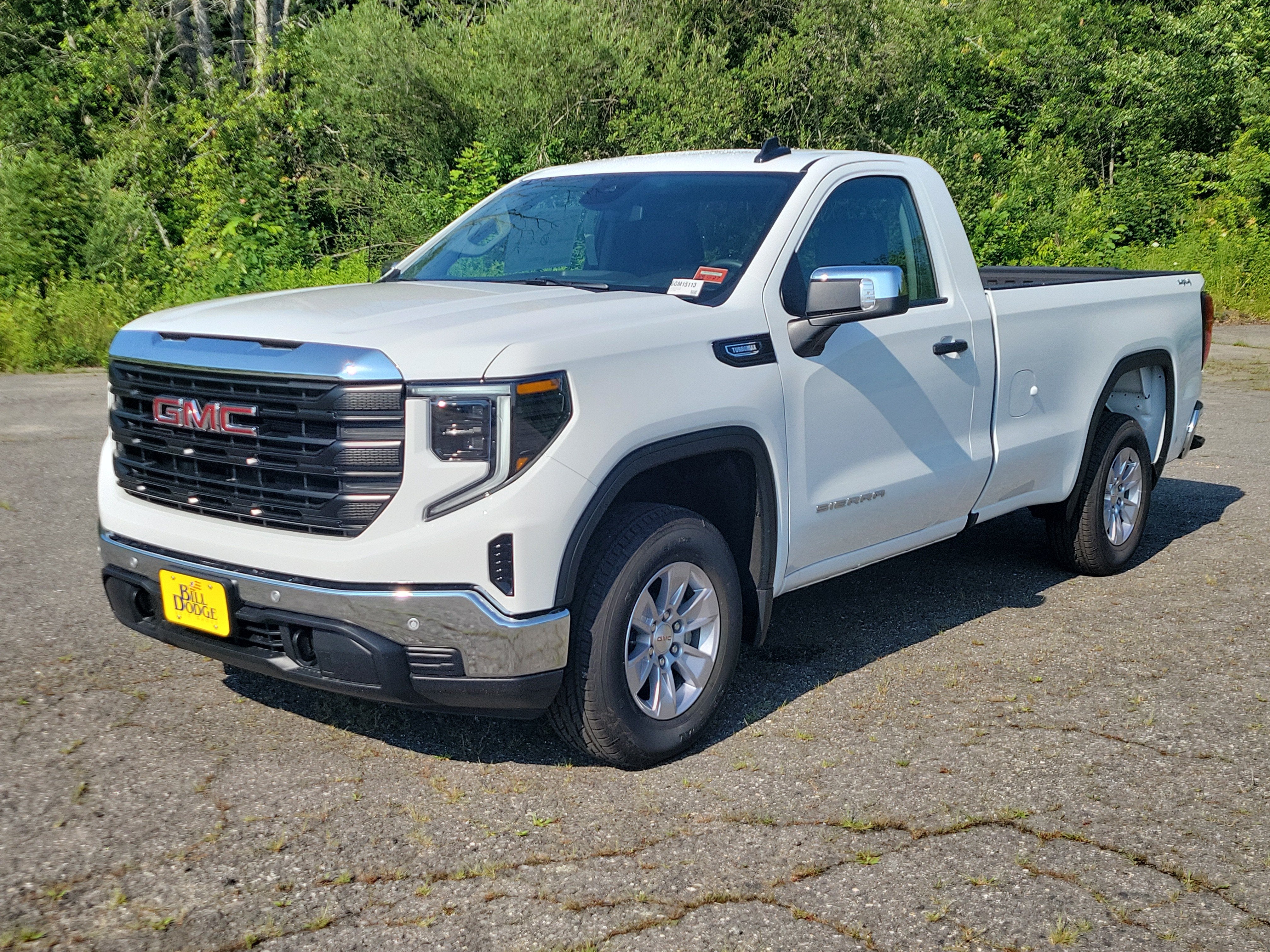 2026 GMC Sierra 1500 Pro in Summit White — front three-quarter view
