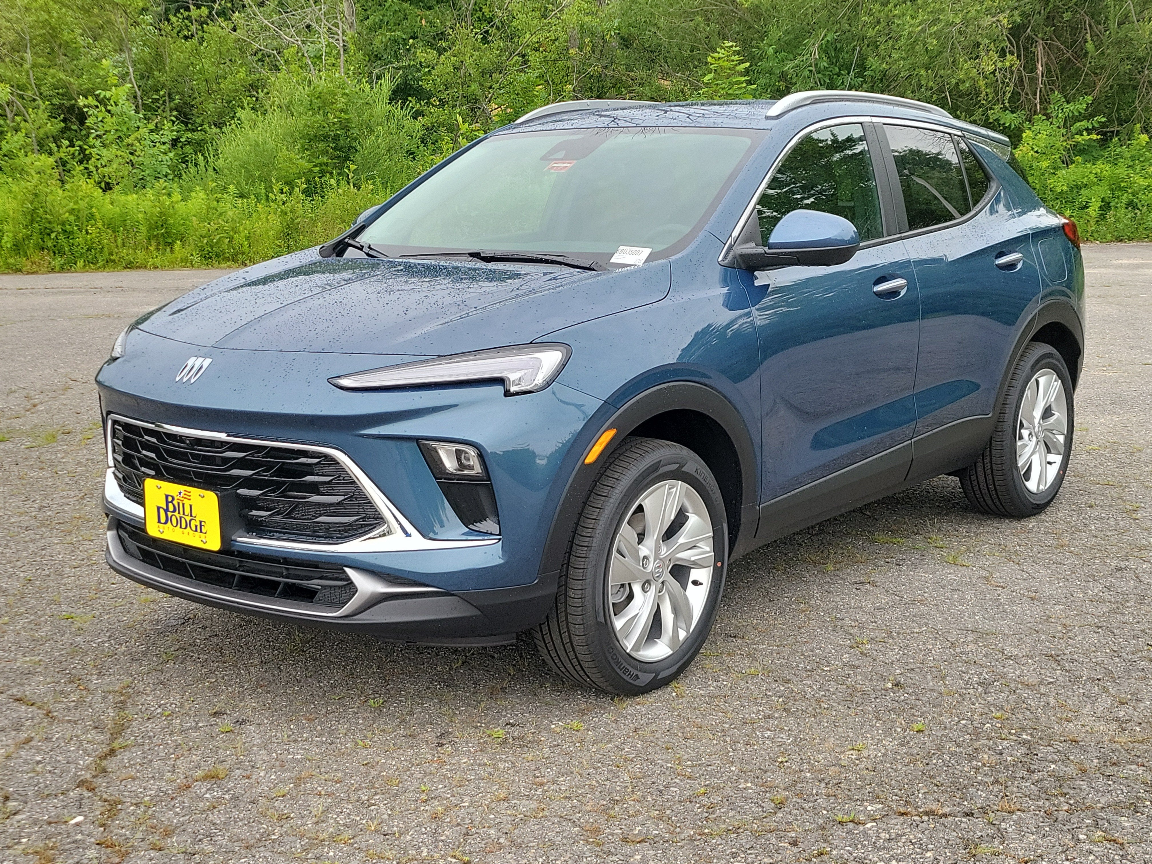 2026 Buick Encore GX Preferred in Ocean Blue Metallic — front three-quarter view